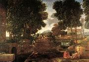 Nicolas Poussin A Roman Road 1648 Oil on canvas oil painting
